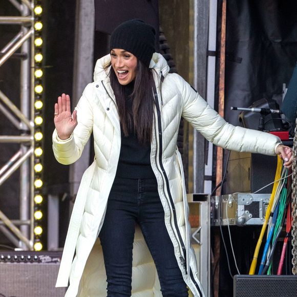 Meghan Markle à Vancouver au Canada pour les Invictus Games le 11 février 2025.
Crédit : Zak Hussein / Backgrid UK/ Bestimage