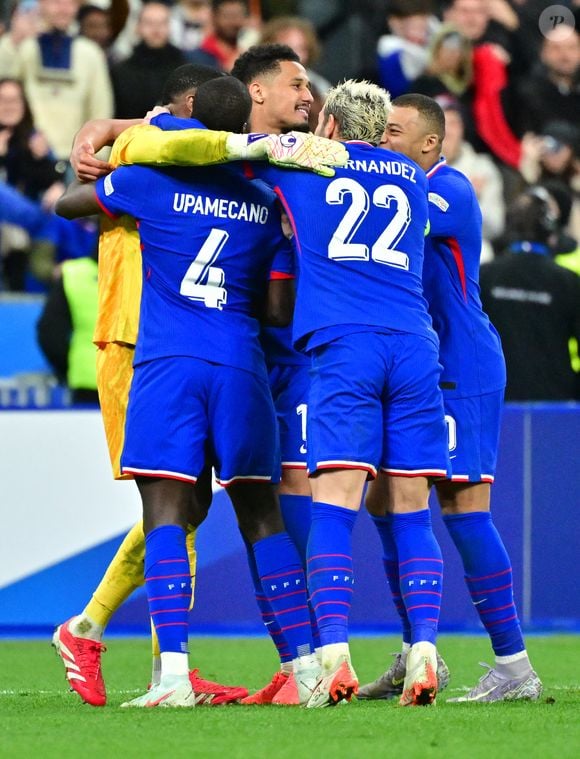 Quart de finale de la Ligue des Nations de l'UEFA 2025 "France - Croatie (2-0 / tab 5-4)" au Stade de France à Saint-Denis, le 23 mars 2025.
© Christian Liewig/Bestimage