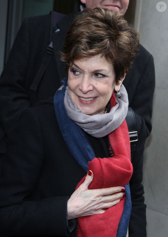 Exclusif - Catherine Laborde à Paris le 15 février 2016.
