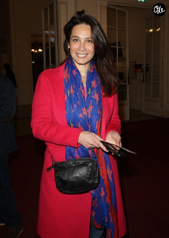 Marie Fugain lors de la 50ème de la pièce "Lyly" avec M. Bernier et F. Perrin au théâtre de Paris le 27 mars 2025.

© Coadic Guirec/Bestimage