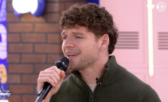 Théo P. dans la Star Academy. Capture d'écran TF1