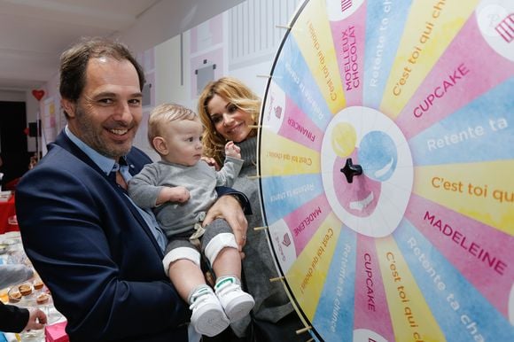 Leur fils prénommé Tom est aujourd'hui âgé de 9 ans

Exclusif - Ingrid Chauvin avec son ex-mari Thierry Peythieu et leur fils Tom - Election du Bébé Cadum 2017 lors de la "Rigoladerie Cadum, la family party engagée" en présence des marraines et de l'association "Coeur a Coeur" à Paris le 4 février 2017. © Philippe Doignon / Bestimage