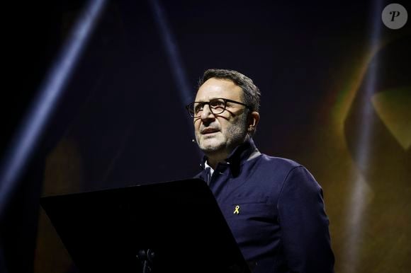Arthur (Jacques Essebag), à la soirée hommage "7 octobre - 2 ans après" en mémoire des victimes du 7 octobre et en soutien aux otages du Hamas à la salle Pleyel à Paris le 5 octobre 2025.

© Jack Tribeca / Bestimage