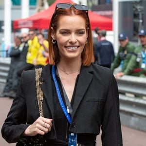 L'ancienne miss France Maëva Coucke assiste au Championnat du monde de Formule E Fia ABB 2023 à Monaco le 06 juin 2023. Photo by Laurent Coust/ABACAPRESS.COM