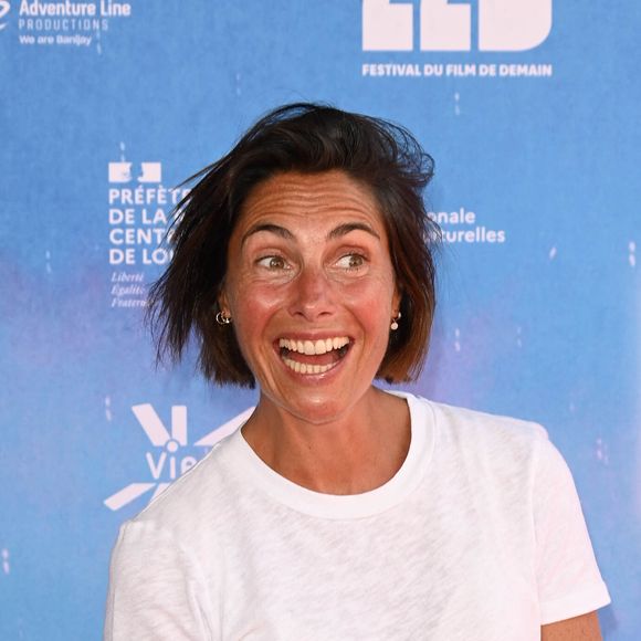 Alessandra Sublet au photocall de la première édition du Festival du Film de Demain au Ciné Lumière à Vierzon, le 4 juin 2022.

Photo : Coadic Guirec / Bestimage