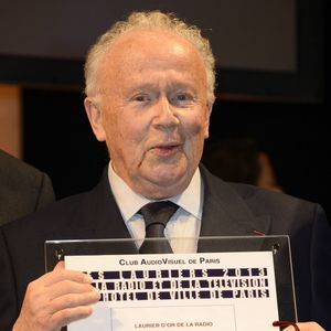 Philippe Bouvard lors de la soirée des 19e Lauriers de la Radio et de la Télévision à l'Hôtel de Ville de Paris, le 17 février 2014.

COADIC GUIREC / BESTIMAGE