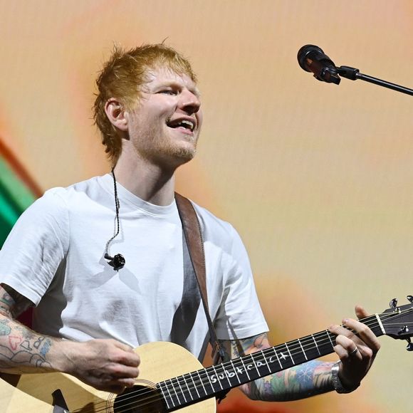 Ed Sheeran sur la scène de Radio 1 Big Weekend.  

Photo :  Backgrid UK / Bestimage