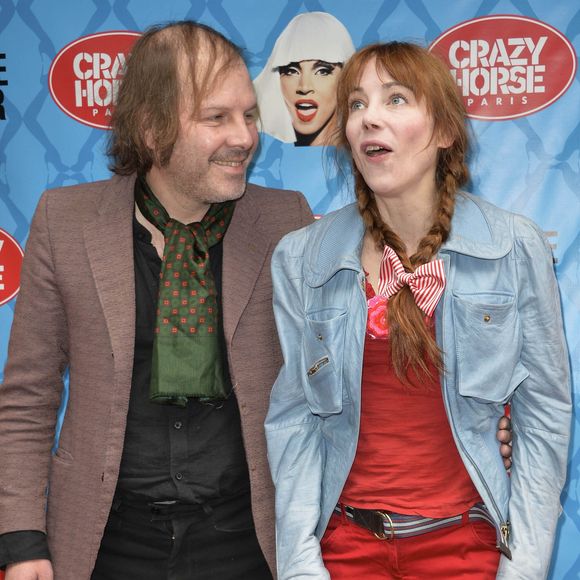 Philippe Katerine et Julie Depardieu - Générale du nouveau show du Crazy Horse avec Noemie Lenoir a Paris le 2 juin 2013. Bestimage