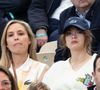 Lilou Fogli et Alice Cornillac en tribunes lors des Internationaux de France 2025 à Roland Garros le 28 mai 2025 à Paris, France. Photo de Nasser Berzane/ABACAPRESS.COM