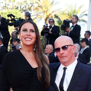 Karla Sofia Gascon, Jacques Audiard - Montée des marches pour la cérémonie de clôture du 77ème Festival International du Film de Cannes au Palais des Festivals à Cannes. © Jacovides-Moreau / Bestimage