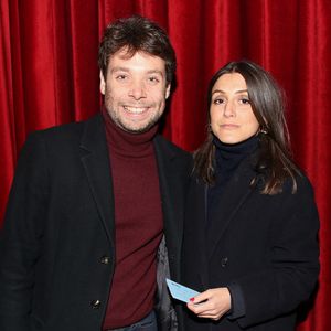 Agathe Lambret et Benjamin Duhamel forment l'un des couples les plus influents des médias.
Exclusif - Benjamin Duhamel et Agathe Lambret - Générale de la Pièce de Théâtre "Un président ne devrait pas dire ça…" à Paris.
© Bertrand Rindoff/Bestimage
