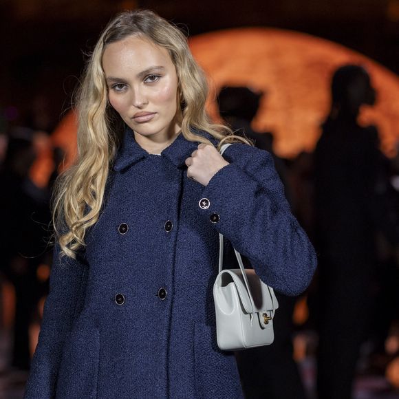 Lily-Rose Depp – Photo Call du Défilé de mode Chanel Collection Printemps-Été 2026 dans le cadre de la Fashion Week de Paris, France, le 6 octobre 2025. © Olivier Borde / Bestimage