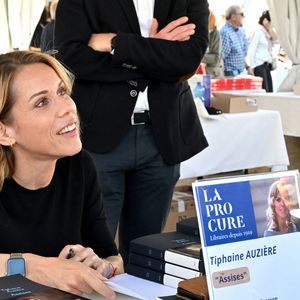 Tiphaine Auzière, avocate écrivain et fille de Brigitte Macron, durant la 28ème édition du Festival du Livre de Nice au Jardin Albert 1er.
© Bruno Bebert / Bestimage