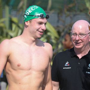 Bob Bowman s’est exprimé sur le nouveau “paramètre à prendre en compte” pour Léon Marchand auprès du Parisien

Léon Marchand et son entraîneur Bob Bowman - Championnat Elite de natation à Rennes le 14 juin 2023.

© Laurent Lairys / Panoramic / Bestimage