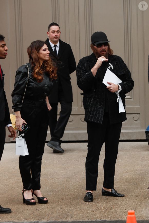 Sebastien Tellier, Amandine de la Richardière - Les célébrités au défilé Chanel "Collection Haute Couture Printemps/Eté 2025" lors de la Fashion Week de Paris (PFW), le 28 janvier 2025
© Christophe Clovis / Bestimage