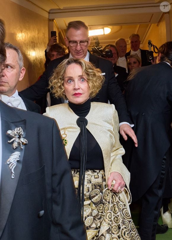 Sharon STONE - Les célébrités lors du "Bal de l'Opéra de Vienne 2026" à l'Opéra d'État de Vienne, le 12 février 2026.