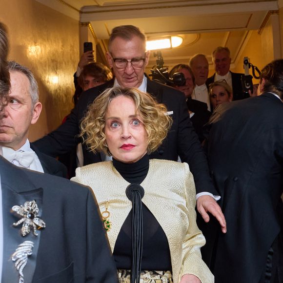 Sharon STONE - Les célébrités lors du "Bal de l'Opéra de Vienne 2026" à l'Opéra d'État de Vienne, le 12 février 2026.