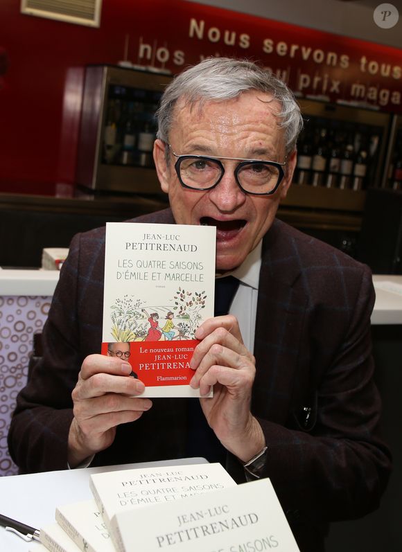 Jean-Luc Petitrenaud - Lancement du livre de J-L Petitrenaud "Les quatre saisons d'Emile et Marcelle" au restaurant Lavinia à Paris le 5 novembre 2018. © Denis Guignebourg/Bestimage