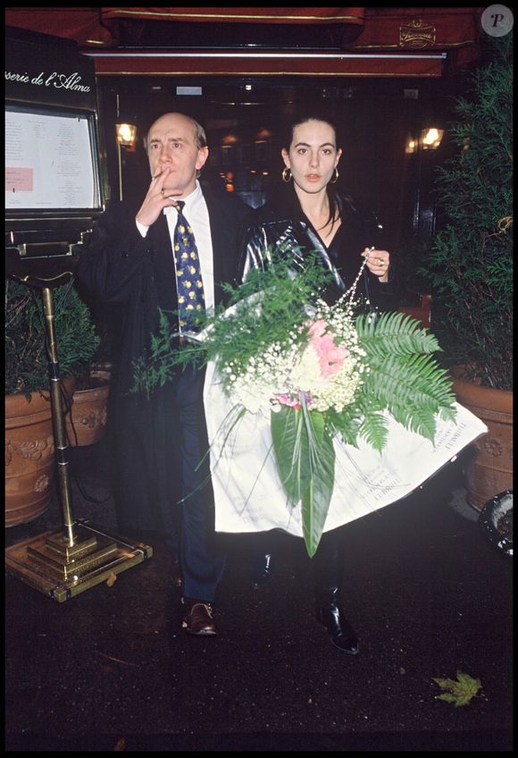 Michel Blanc et Lio à la première du film "Chambre à Part" en 1989. © Bestimage