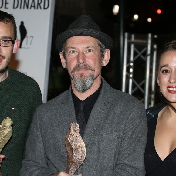 guest, Manon Ardisson la productrice du film 'Seul la Terre' qui reçoit le Hitchcock d'Honneur - Clôture du 28ème Festival du Film Britannique de Dinard le 30 octobre 2017. © Denis Guignebourg/BestImage