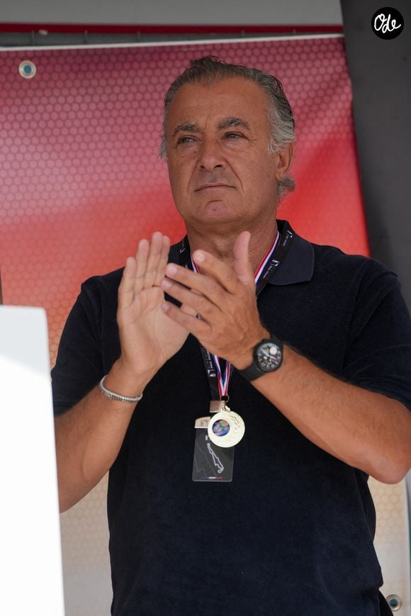 Jean Alesi lors de la 10ème édition du Marathon Karting Jules Bianchi sur le circuit Paul Ricard en soutien à l'Association Jules Bianchi le 14 septembre 2025.

© Anne-Sophie Guebey / Bestimage