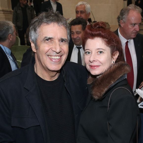 Julien Clerc et sa femme Hélène Grémillon lors de l'intronisation de Guy Savoy à l’Académie des Beaux-Arts, sous la Coupole de l'Institut de France à Paris, France, le 20 Mai 2026.

© Bertrand Rindoff / Bestimage