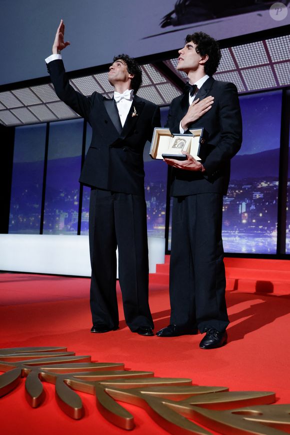 Javier Ambrossi, Javier Calvo - Cérémonie de clôture du 79ème Festival International du Film de Cannes, le 23 mai 2026. © Borde-Jacovides-Moreau / Bestimage