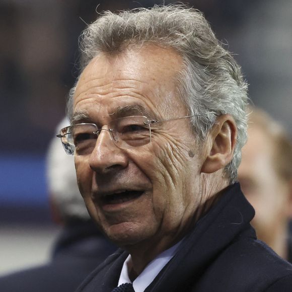 Michel Denisot - Célébrités lors du match de Ligue 1 McDonald's entre le Paris FC contre Rennes (0-1) à Paris le 7 novembre 2025. © Michael Baucher/PsnewZ/Bestimage