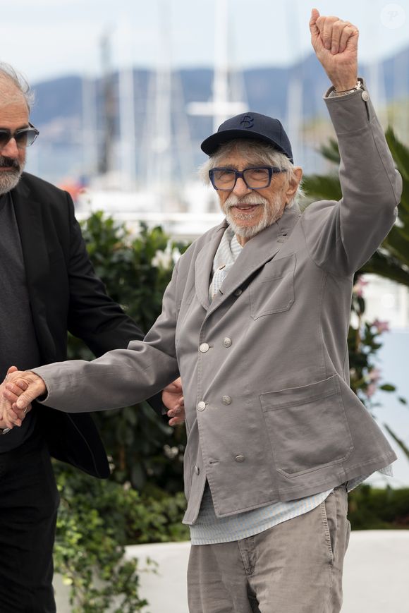 Pierre Richard Photocall de "L'Homme qui a vu l'ours qui a vu l'homme" lors du 78ème Festival International du Film de Cannes, le 22 mai 2025.
© Jacovides/Moreau/Bestimage