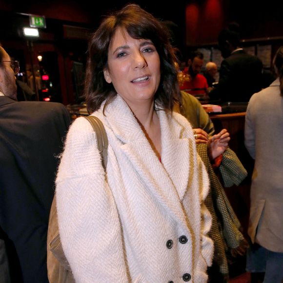 Exclusif - Estelle Denis - Générale de la pièce de théâtre « Un Président ne devrait pas dire ça… » au Théâtre Libre à Paris, France. Le 16 Février 2023. 
© Bertrand Rindoff / Bestimage