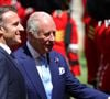 Des projets dans lesquels il n'a pas envie de se projeter pour l'instant, ne sachant pas s'il sera vivant d'ici là en raison de la maladie selon "Paris Match"
Cérémonie d’accueil à Windsor d'Emmanuel Macron (président de la République Française) et de Brigitte Macron au château de Windsor par le Le roi Charles III d'Angleterre et Camilla Parker Bowles, reine consort d'Angleterre, Le prince William, prince de Galles, et Catherine (Kate) Middleton, princesse de Galles, et visite de la Royal Collection, le 8 juillet 2025.
© Ludovic Marin / Pool / Bestimage