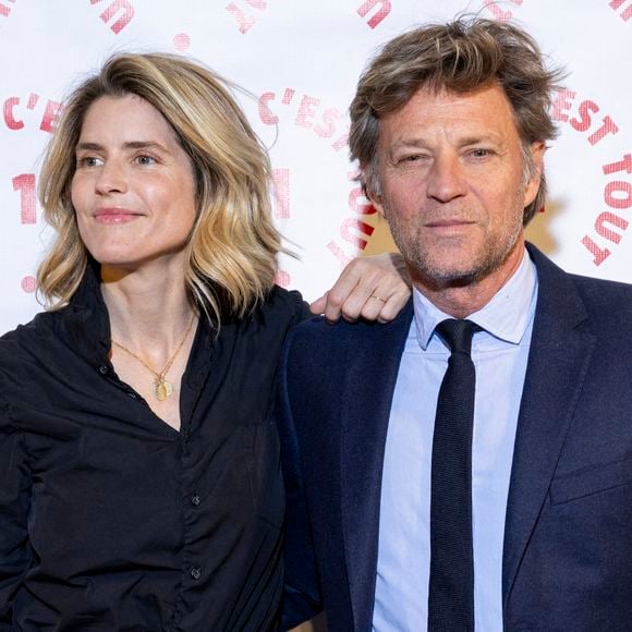 Alice Taglioni, Laurent Delahousse au photocall des invités au dîner de gala de l'association "Un rien c'est tout" au musée de l'armée aux Invalides à Paris le 7 mars 2024.
© Cyril Moreau / Bestimage