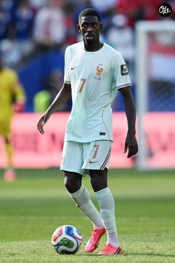 Le footballeur français avait d’ailleurs évoqué son quotidien familial dans une interview accordée au Parisien en mai 2025 : "Dans ma vie, je suis casanier et la maison, c’est mon cocon."

Ousmane Dembele' - Match de quart de finale "France - Maroc (2-0)" lors de la Coupe du Monde FIFA 2026 (FIFA World Cup 2026), le 9 juillet 2026. Image Sport/Psnewz/Bestimage
