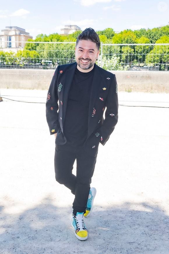 Exclusif - Chris Marques - Festival des Livres et des Artistes organisé par l'association "Lecture pour Tous" engagée dans la lutte contre l'illettrisme au Mail Branly à Paris le2 juillet 2022.
© Pierre Perusseau/ Jack Tribeca / Bestimage