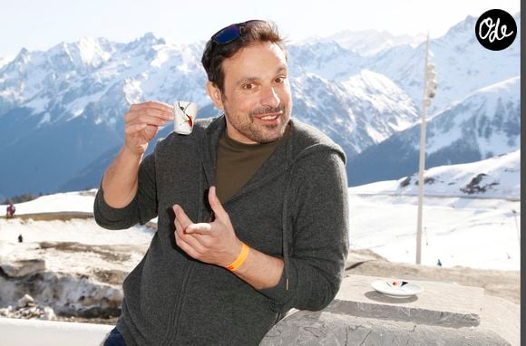 Bruno Salomone lors de la 24e édition du Festival des Créations TV de Luchon, le 10 février 2022.

© Christophe Aubert via Bestimage