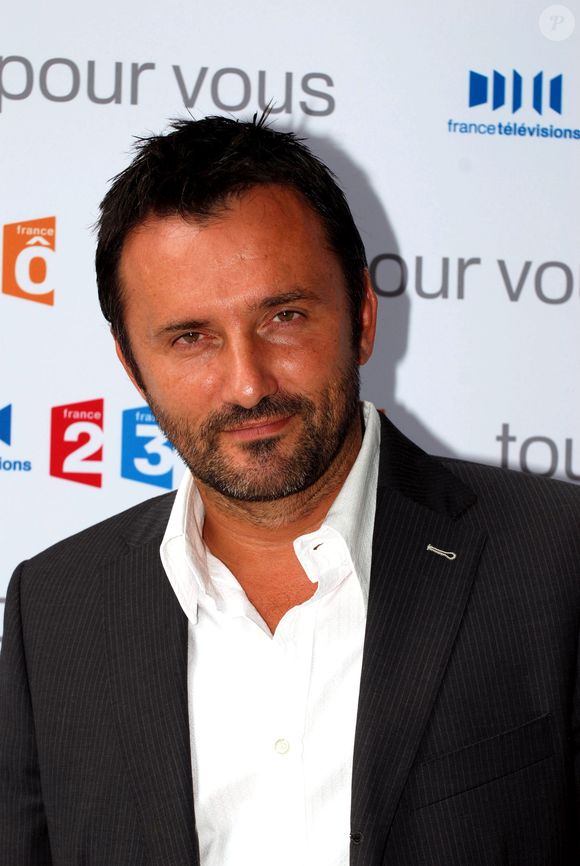 Frédéric Lopez - Conférence de presse de rentrée de France Télévisions 2009-2010 à Paris, le 27 août 2009.