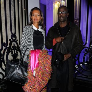 Karine Le Marchand et Lilian Thuram participent à l'événement Stand Up For African Mothers au Pavillon Cambon, à Paris, France, le 19 novembre 2012. Photo by ABACAPRESS.COM