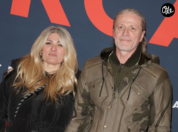 Emmanuel Petit et sa compagne Asma - Première du film "Mercato" au cinéma "Le Grand Rex" à Paris, le 17 février 2025.
© Guirec Coadic/Bestimage
