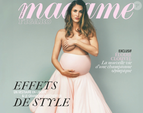 C'est en couverture du magazine "Madame Figaro" qu'elle a dévoilé son ventre rond, elle qui est enceinte de sept mois. 

Elodie Clouvel fait la couverture du magazine "Madame Figaro".