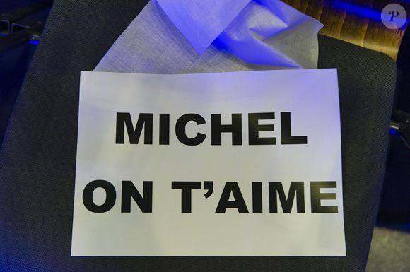 Exclusif - Ultime concert de Michel Sardou pour la dernière date de son spectacle "La dernière danse" à la Seine Musicale à Boulogne-Billancourt le 12 avril 2018. Le chanteur a rassemblé plus de 400 000 spectateurs pour une tournée de 82 concerts.  © Pierre Perusseau/Bestimage