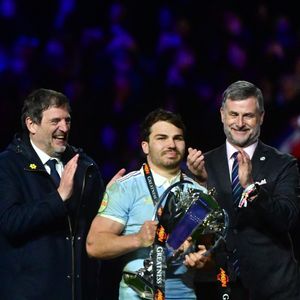 Match de rugby du Tournoi des Six Nations : La France l'emporte sur l'Angleterre 48 - 46 au Stade de France à Saint-Denis le 14 mars 2026 © Christian Liewig / Bestimage

Christian Liewig / Bestimag
