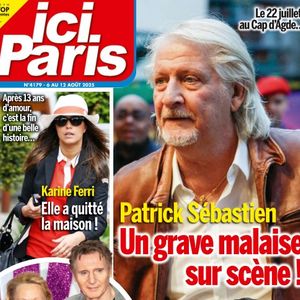 La Une du magazine "Ici Paris" du mercredi 6 août 2025