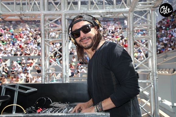 Le DJ Bob Sinclar - Journée des enfants à Roland Garros avant début des Internationaux de France de Tennis de Roland Garros 2022 à Paris le 21 Mai 2022. © Bertrand Rindoff/Bestimage