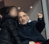 Le député européen était venu soutenir l'équipe de France de football contre la Croatie le dimanche 23 mars 2025
Raphaël Glucksmann et son fils - Célébrités dans les tribunes du quart de finale de la Ligue des Nations de l'UEFA 2025 "France - Croatie (2-0 / tab 5-4)" au Stade de France à Saint-Denis le 23 mars 2025. © Cyril Moreau/Bestimage