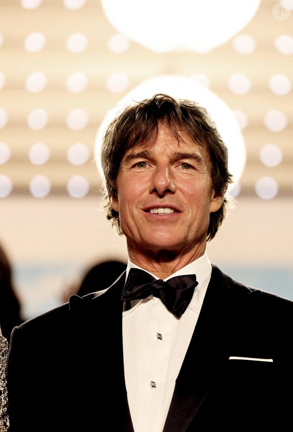 Tom Cruise - Descente des marches du film "Top Gun : Maverick" lors du 75ème Festival International du Film de Cannes. Le 18 mai 2022
© Dominique Jacovides / Bestimage