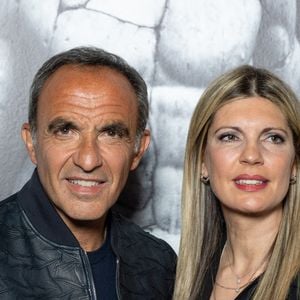 Nikos Aliagas, Tina Grigoriou participe à l'exposition 'Les Grands Ages' de Nikos Aliagas au Musée de l'Homme du Trocadéro le 07 avril 2026 à Paris, France. Photo by Nasser Berzane/ABACAPRESS.COM