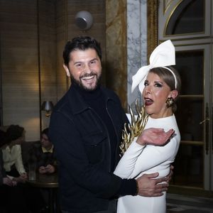 Christophe Beaugrand, Hélène in Paris - Hélène in Paris présente son nouvel album à l'Hôtel de Crillon, A Rosewood Hotel à Paris le 4 février 2025.

© Jack Tribeca / Bestimage
