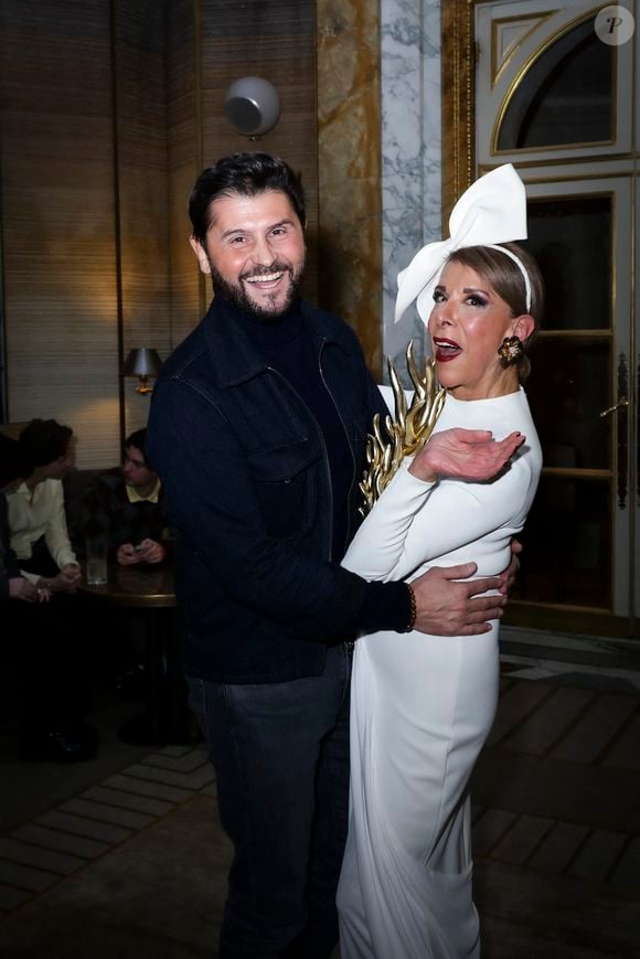 Christophe Beaugrand, Hélène in Paris - Hélène in Paris présente son nouvel album à l'Hôtel de Crillon, A Rosewood Hotel à Paris le 4 février 2025.

© Jack Tribeca / Bestimage