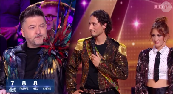 "Je n'ai plus envie de voir le comédien, j'ai envie de voir, en fait, le mec qui va tout défoncer chaque semaine", a-t-il conclu. 

Chris Marques pendant le 3e prime de "Danse avec les stars 2026" sur TF1, le 13 février 2026.