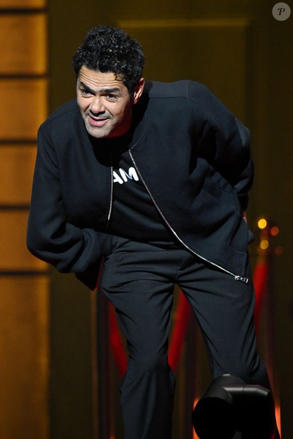 Jamel Debbouze présente les humoristes du Jamel Comedy Club sur la scène du palais Nikaia à Nice, le 27 février 2025. Se sont succédés Antek, Doully, I.Djadel, J.Santini, Nordine Ganso, R.Harjane et Kino en première partie.
© Bruno Bebert / Bestimage